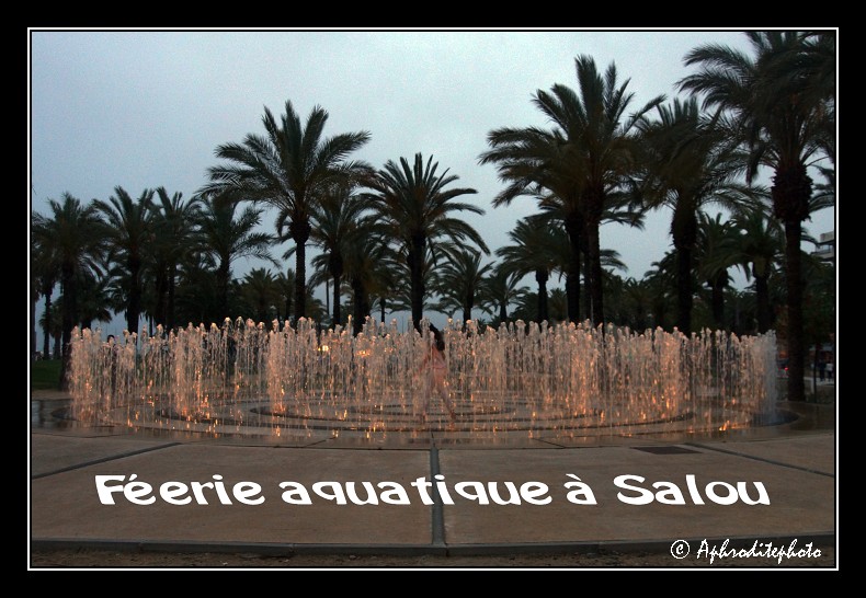 Féerie aquatique à Salou / Salou's water show 2014